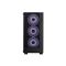 2E GAMING Computer case VIRTUS (G3301) MidT, 2xUSB2.0,1xUSB3.0, 3x120mm ARGB,TG (side panel),without PSU,black
