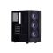 2E GAMING Computer case VIRTUS (G3301) MidT, 2xUSB2.0,1xUSB3.0, 3x120mm ARGB,TG (side panel),without PSU,black