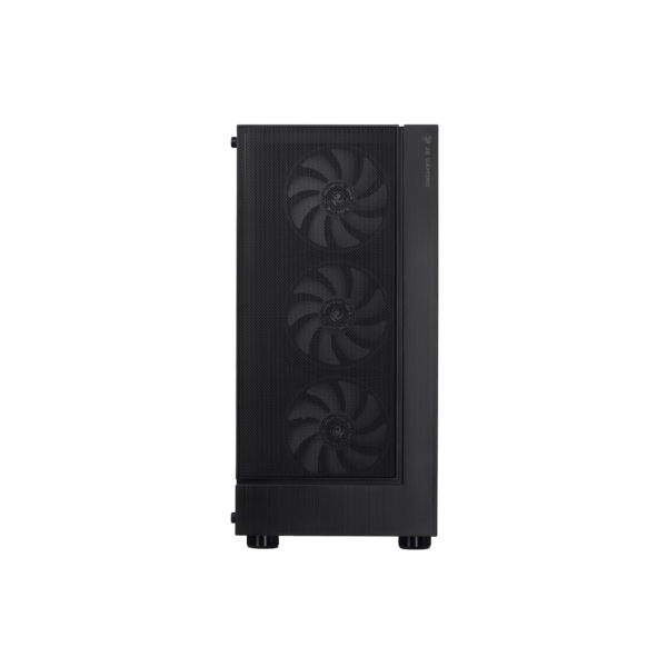 2E GAMING Computer case VIRTUS (G3301) MidT, 2xUSB2.0,1xUSB3.0, 3x120mm ARGB,TG (side panel),without PSU,black