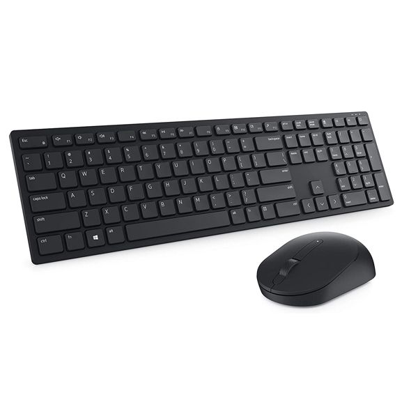 DELL Pro Wireless Keyboard and Mouse - KM5221W - Russian (QWERTY) - Black