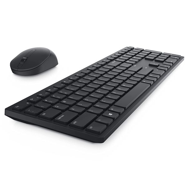 DELL Pro Wireless Keyboard and Mouse - KM5221W - Russian (QWERTY) - Black