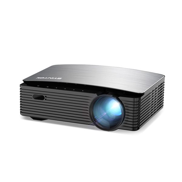 BYINTEK MOON K25 Basic Full HD Home Theater Projector, LCD, LED, Multimedia Presentation System, Electronic Focus, Black