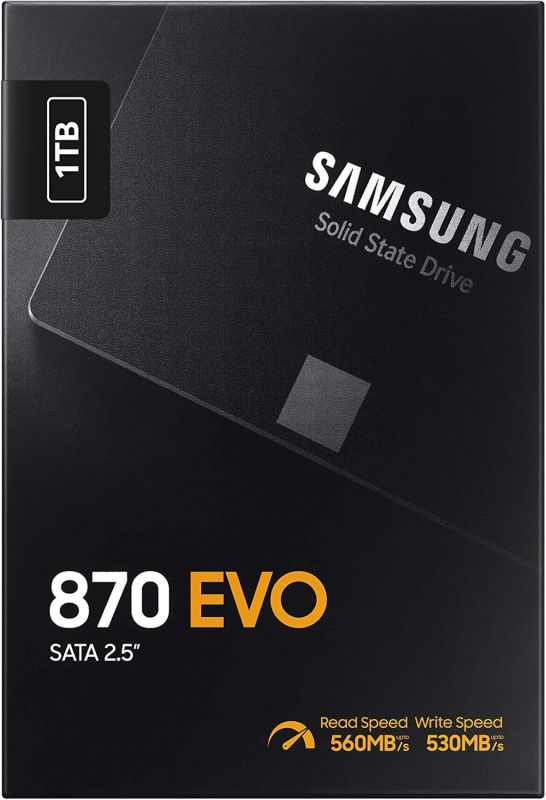 870 EVO, SAMSUNG, SSD, SSD 1TB SATA III 2,5".