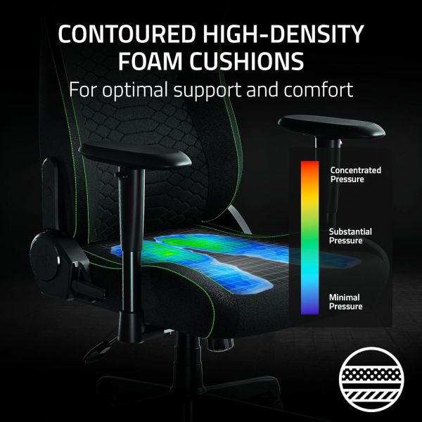 Razer chair Iskur V2 X EPU Leather, 4D-Armrests, black