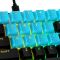HyperX Rubber Keycaps – Gaming Accessory Kit, 19 Keys, English (US) Layout, Blue
