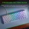 Razer Gaming Keyboard Huntsman Mini Mercury Ed. Red Switch USB RU RGB, White