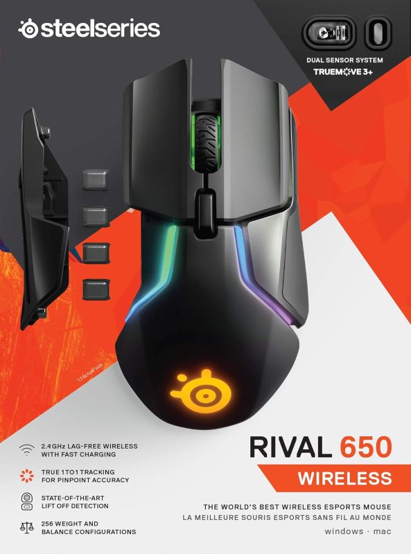 SteelSeries Rival 650 Wireless