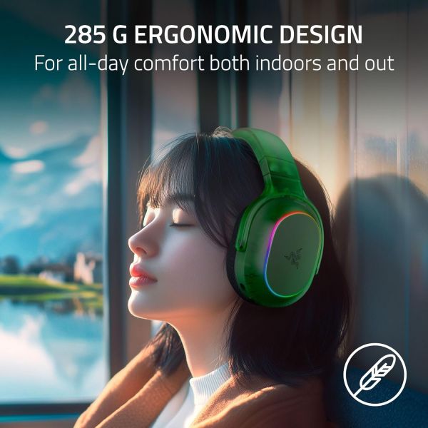 Razer Headset Barracuda X Chroma, BT/WL, RGB, Phantom Green Ed.