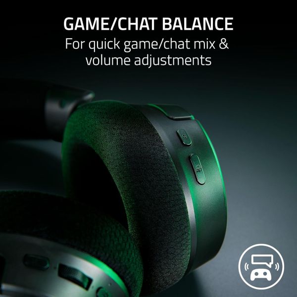 Razer Gaming Headset Kraken V4, USB-A/WL/BT, RGB, black