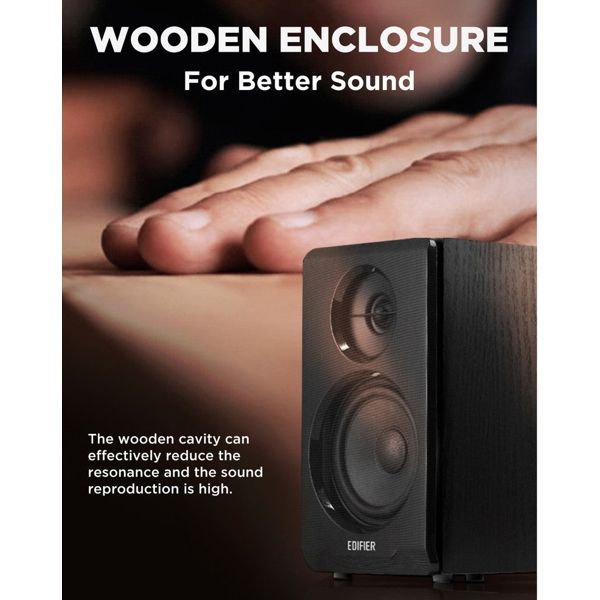 Speaker Edifier R33BT, 10W, Bluetooth, Active Computer Speakers, Black