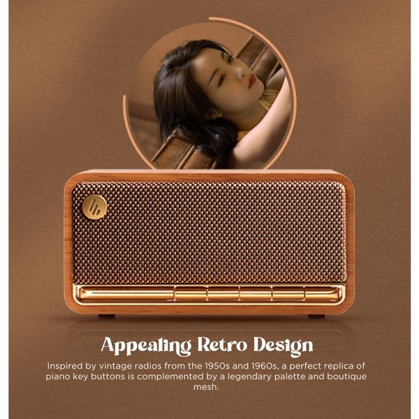 Speaker Edifier MP230, 20W, Bluetooth, USB, micro SD, Portable Bluetooth Speaker, Brown
