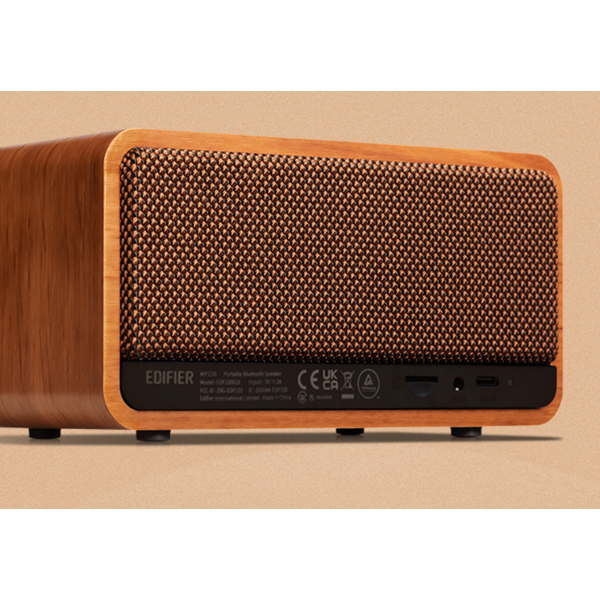 Speaker Edifier MP230, 20W, Bluetooth, USB, micro SD, Portable Bluetooth Speaker, Brown