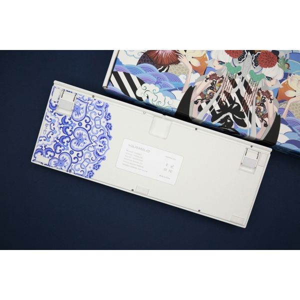 Varmilo Keyboard VA87M Lovebirds-I, Cherry MX Blue,EU