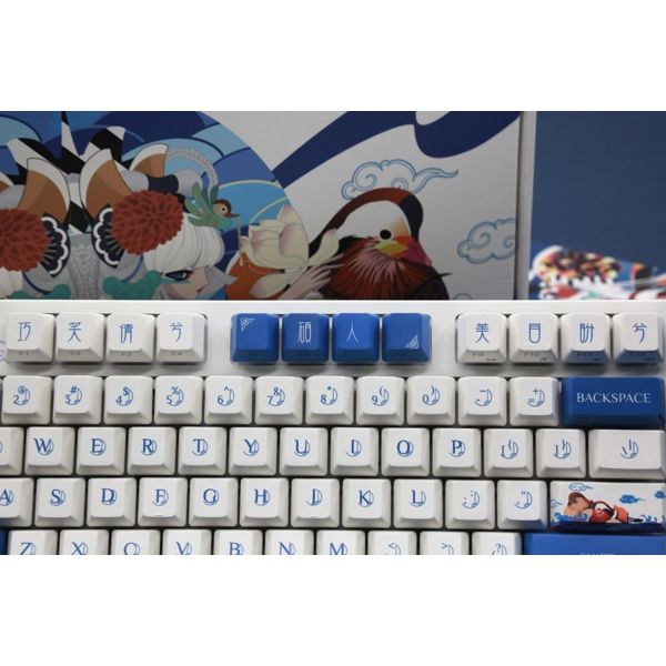 Varmilo Keyboard VA87M Lovebirds-I, Cherry MX Brown,EU