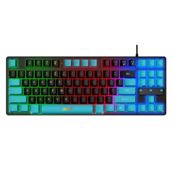 BAJEAL KB10 keyboard 87-key rainbow