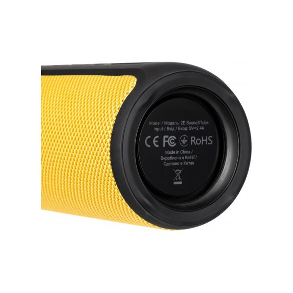 Portable Speaker 2E SoundXTube TWS, MP3, Wireless, Waterproof Yellow