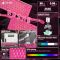 Attack shark R82 HE Berry red contour line