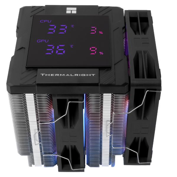 Cooler: THERMALRIGHT Peerless Assassin 120 Digital ARGB BLACK CPU Universal Cooler