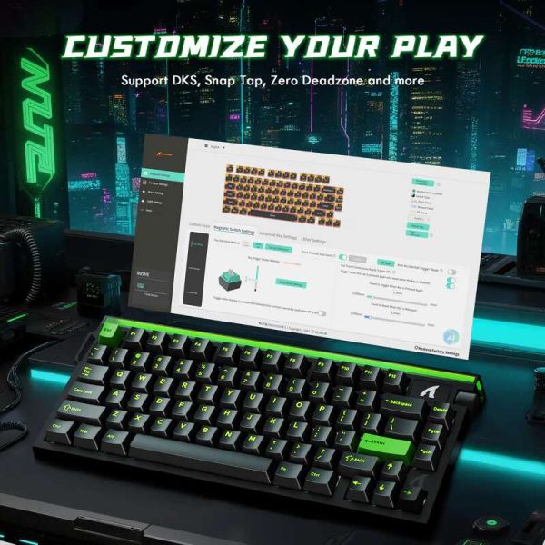 Attack shark R85 HE Green