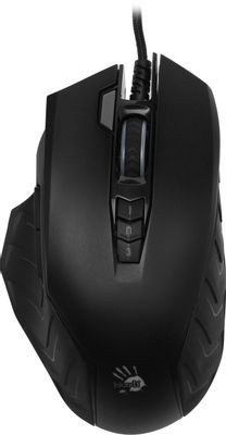 Mouse: A4tech Bloody J95s 2-Fire RGB Animation Gaming Mouse Stone Black