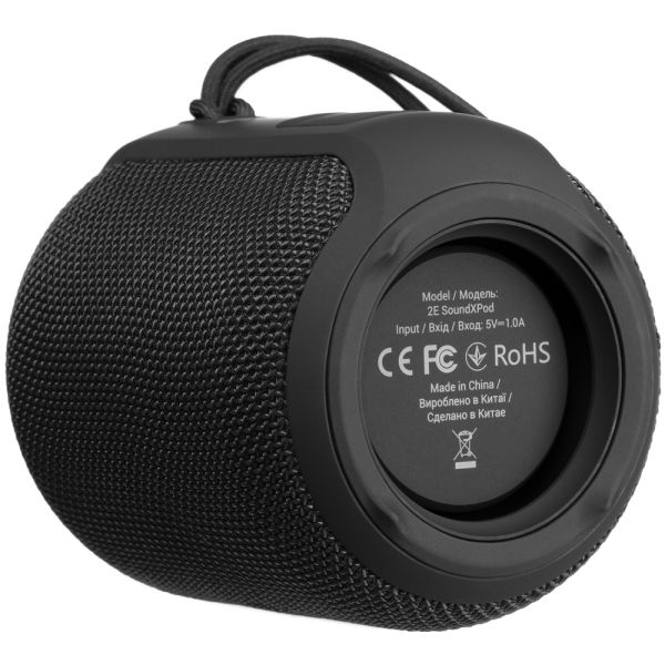 2E Portable Speaker  SoundXPod TWS, MP3, Wireless, Waterproof Black