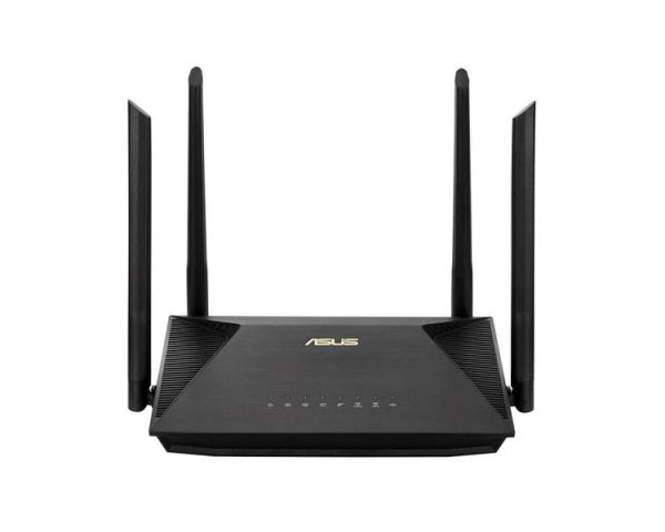 Router: Asus RT-AX53U AX1800 Dual Band WiFi 6 Router Black - 90IG06P0-MO3510