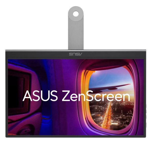 Asus Monitor portable 15.6" ZenScreen MQ16AHE mHDMI, USB-C, OLED, 1ms, DCI-P3 100%, HDR10, Cover