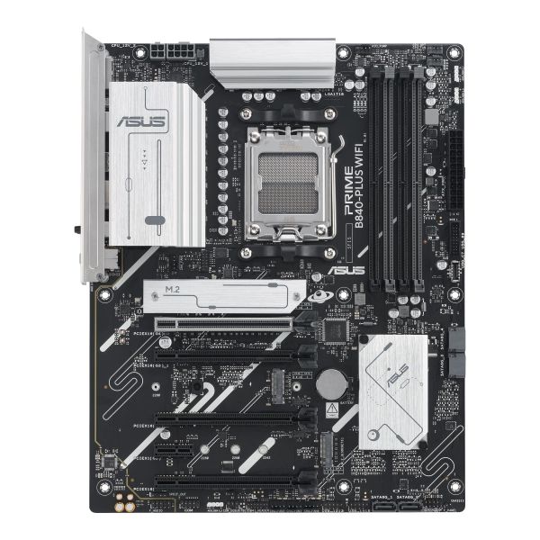 ASUS Motherboard PRIME B840-PLUS WIFI sAM5 B840 4xDDR5 M.2 HDMI DP WiFi BT ATX