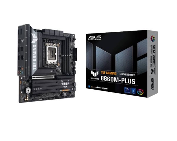 Motherboard: Asus TUF GAMING B860M-PLUS 4DDR5 LGA1851 - 90MB1JW0-M0EAY0