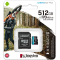 Kingston microSD 512GB C10 UHS-I U3 A2 R170/W90MB/s + SD