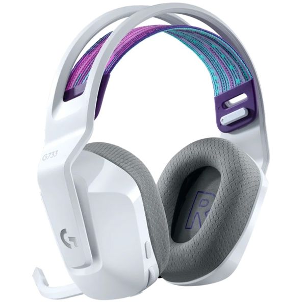 LOGITECH G733 LIGHTSPEED Wireless RGB Gaming Headset - WHITE