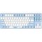 Varmilo keyboard VEM87 Sea Melody EC V2 Daisy Multicolor