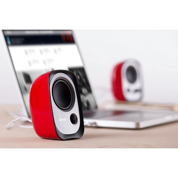 Speaker Edifier R12U Red, 4W, USB, 3.5mm, Speaker, Red