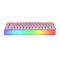 Keyboard: AULA HERO 84 RGB Wired Gaming Keyboard side-engraved keycaps Gradient Pink (Dragon King Magnetic Switch)