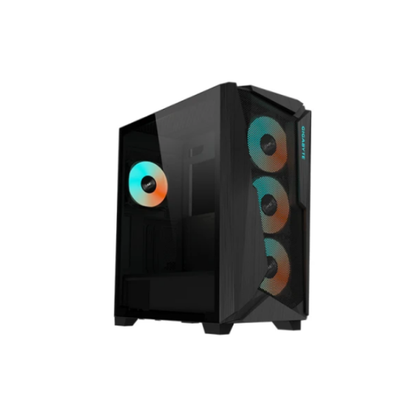 Case: Gigabyte C301G 4x120mm ARGB Fans Mid Tower Black