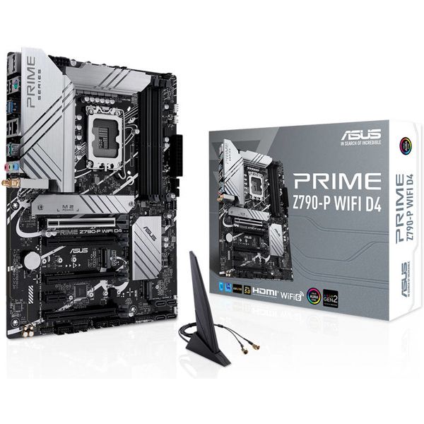 ASUS PRIME PRIME Z790-P WIFI D4 s1700 Z790 4xDDR4 M.2 HDMI-DP Wi-Fi BT ATX
