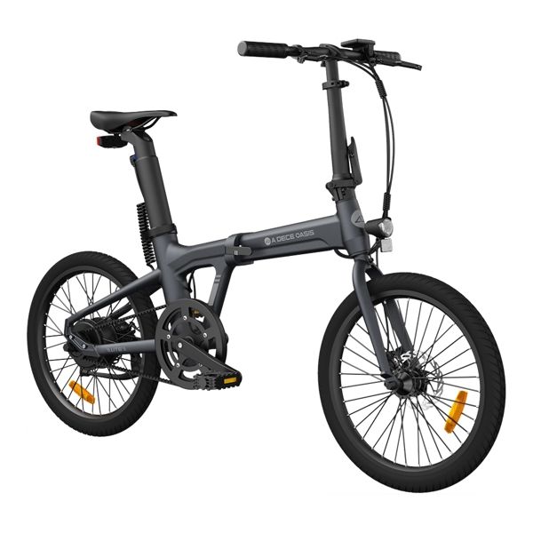 Electric Bicycle ADO A20F XE, 500W, Smart APP, Folding Electric Bike, 25KM/H, Black