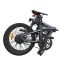 Electric Bicycle ADO A20F XE, 500W, Smart APP, Folding Electric Bike, 25KM/H, Black