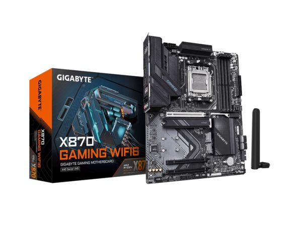 Motherboard: Gigabyte X870 GAMING WIFI6 1.0 4DDR5 AM5 - 9MX87GW-00-G10
