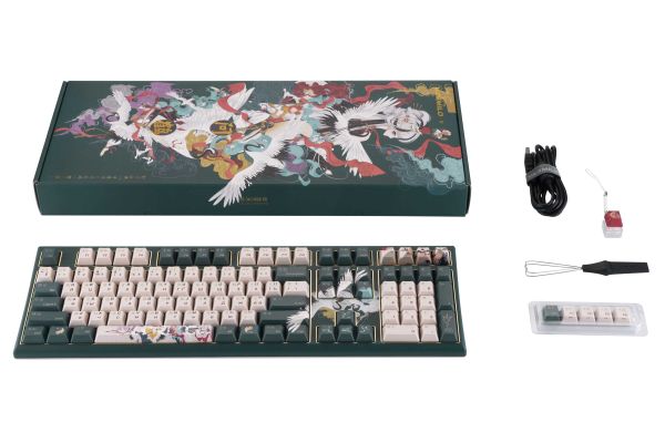 Keyboard Varmilo Lure VBS108 Crane Cherry MX Red UA