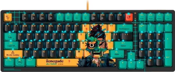 Keyboard: A4tech Bloody AT98 Alpha Optical Switch Keyboard Renegade