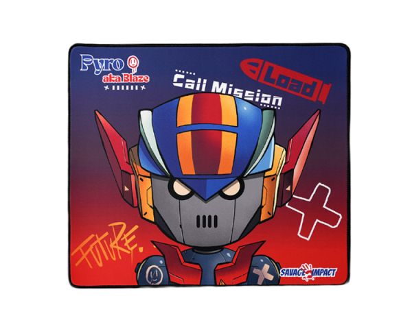Mouse Pad: A4Tech Bloody BP-45W Waterproof Gaming Mouse Pad Pyro Blaze