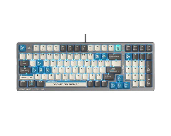 Keyboard: A4tech Bloody S98 Mechanical Keyboard Pixels Blue
