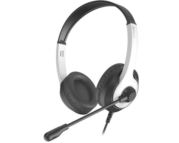 Headphone: A4tech Fstyler FH100U USB Stereo Headset With Mic Panda