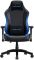 AndaSeat Chair Luna, PVC leather, 1D-Armrests, black-blue
