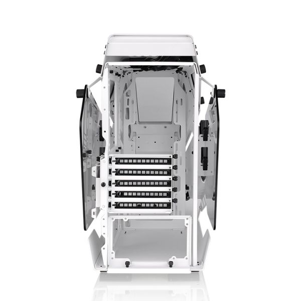 AH T200 Snow, THERMALTAKE, CASE, White, m-ATX, N/A, AIO 280mm, air 150mm, GPU 320mm, 2 x 3.5", Type C, USB 3.0 x 2, Audio+mi