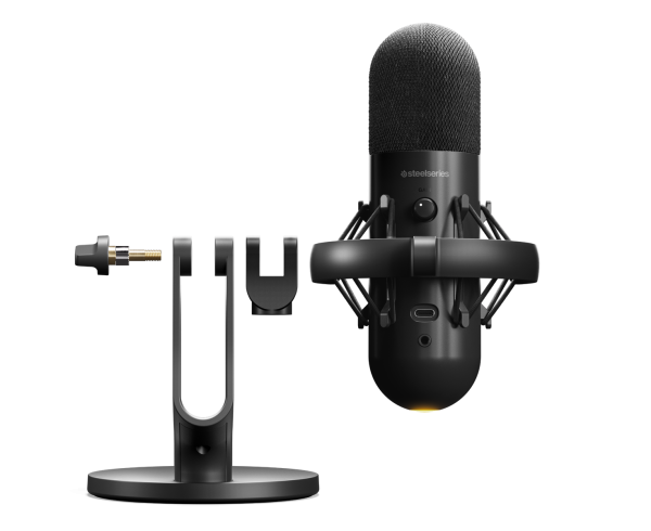 SteelSeries Gaming microphone Alias, Omni, USB-A, black