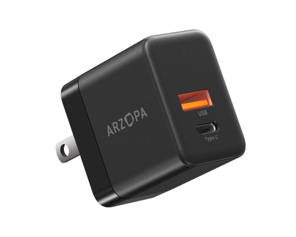 Charger: Arzopa C35 GaN Power Adapter USB/USB-C 35W
