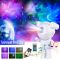 Astronaut Galaxy Projector Lamp Starry Aurora Moon Night Light Projection Music