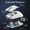 ATTACK SHARK X11 Wireless Gaming Mouse